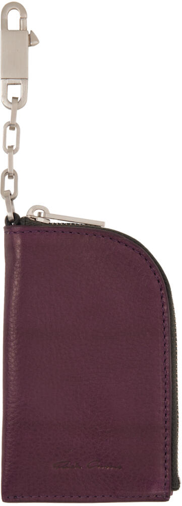 Rick Owens Purple Hook Wallet Cover