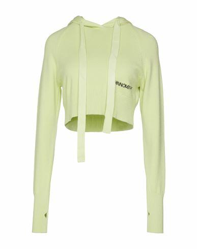 Hinnominate Woman Sweater Light green Viscose, Polyester, Polyamide Cover