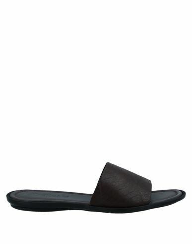 Doucal's Man Sandals Dark brown Calfskin Cover