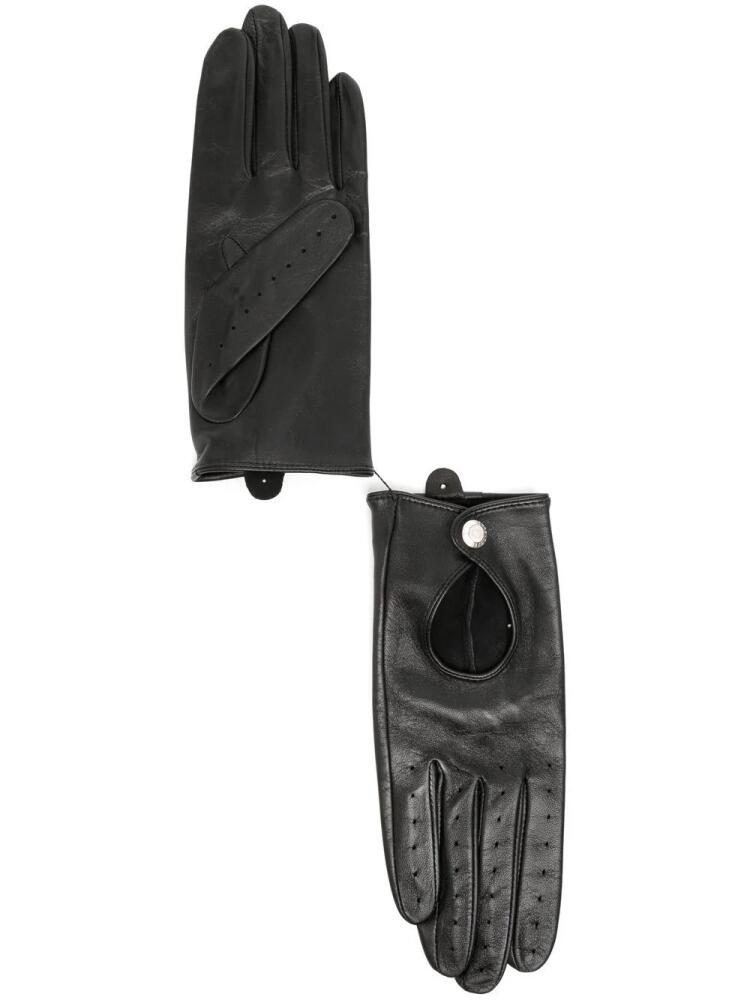 DENTS Thruxton leather driving gloves - Black Cover