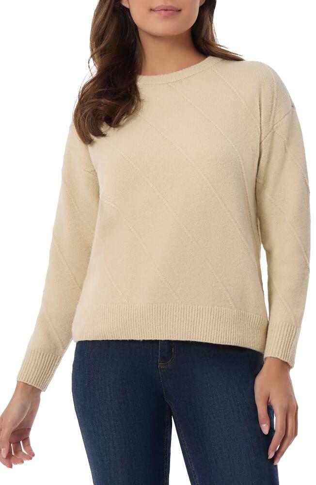 Jones New York Drop Shoulder Crewneck Sweater in Oatmeal Cover