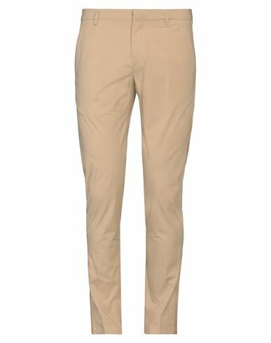 Aglini Man Pants Camel Cotton, Elastane Cover