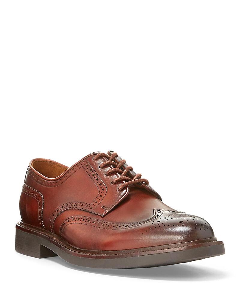 Polo Ralph Lauren Men's Lace Up Wingtip Dress Shoes Cover