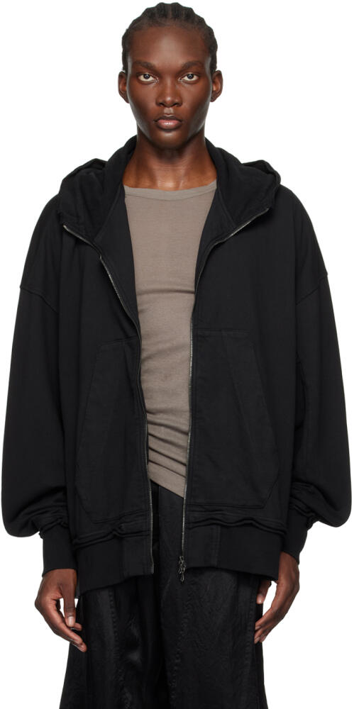 Julius Black Garment-Washed Hoodie Cover