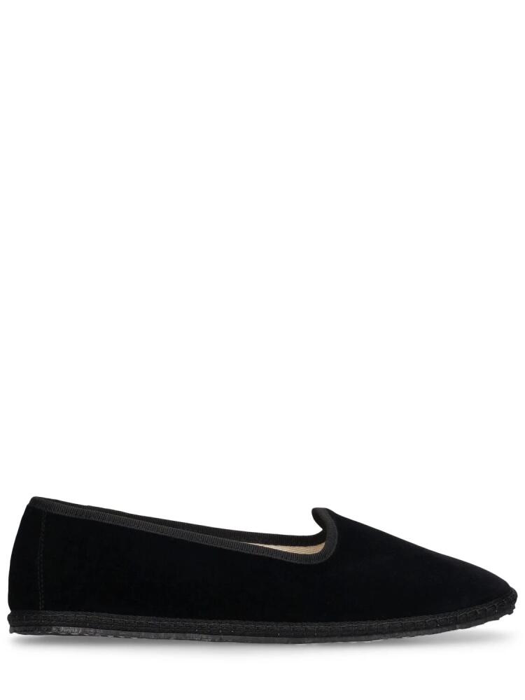 VIBI VENEZIA 10mm Nero Velvet Slippers Cover