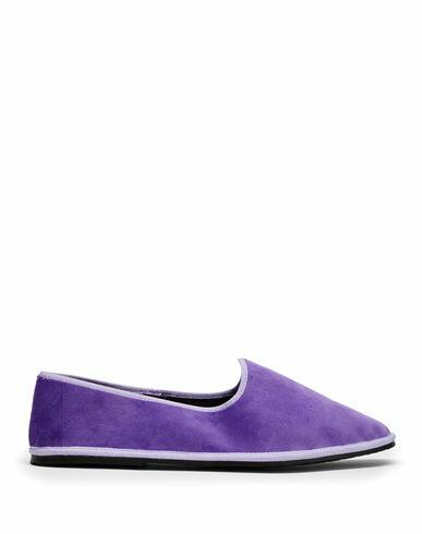 8 By Yoox Woman Loafers Lilac Polyester, Cotton Cover