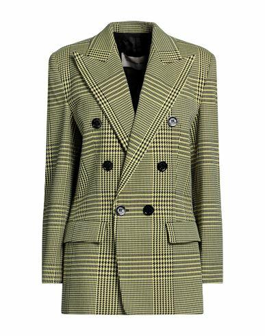 Alexandre Vauthier Woman Blazer Yellow Polyester, Viscose, Elastane, Cupro Cover