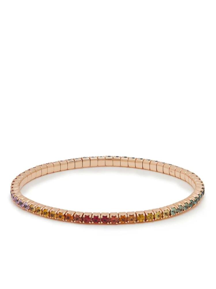 Jewels Aficionado 18kt rose gold sapphire bracelet - Pink Cover