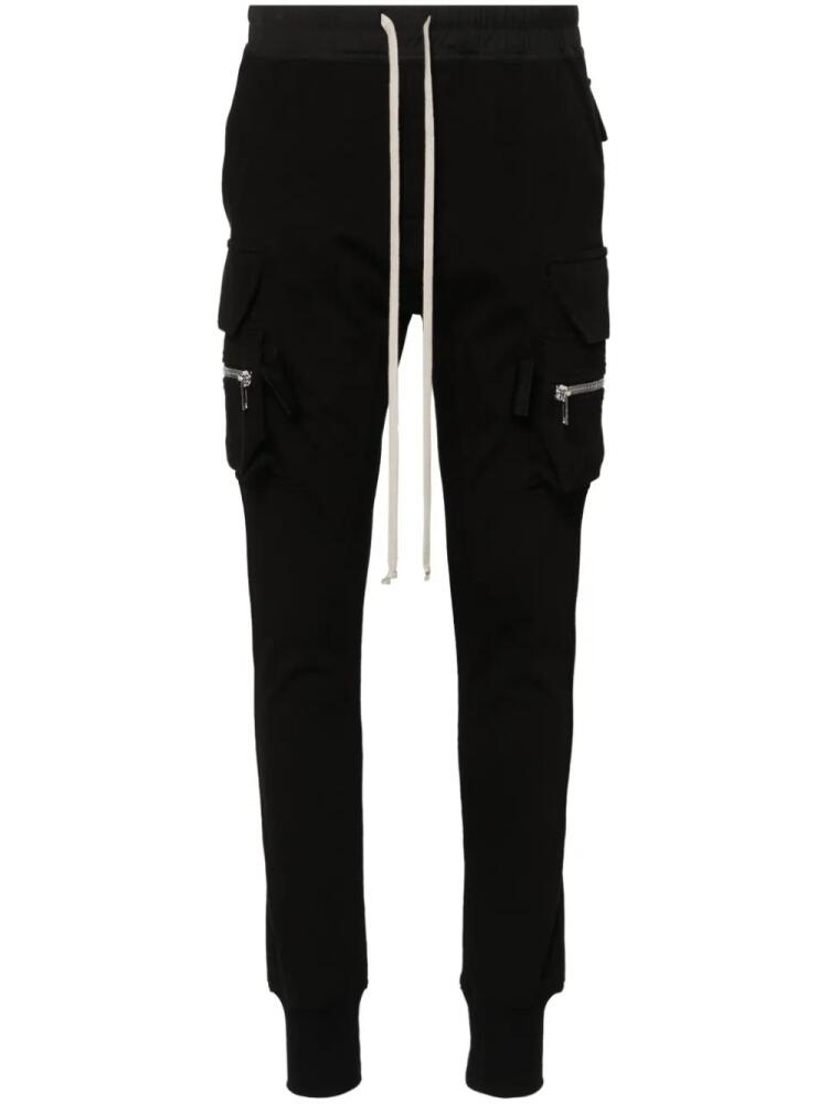 Rick Owens organic cotton cargo pants - Black Cover