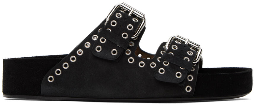 Isabel Marant Black Lennyo Sandals Cover