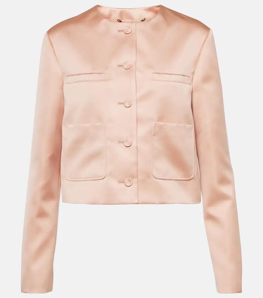 Altuzarra Bernadette satin blazer Cover