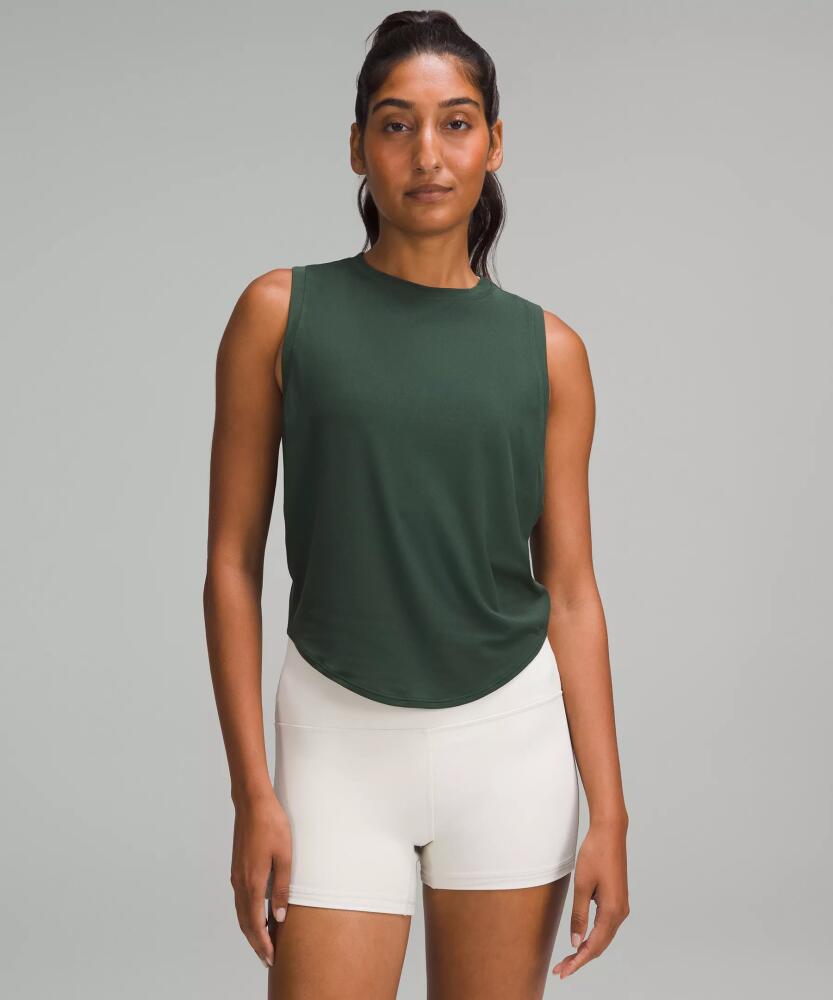 lululemon Soft-Knit Crewneck Cropped Tank Top Cover