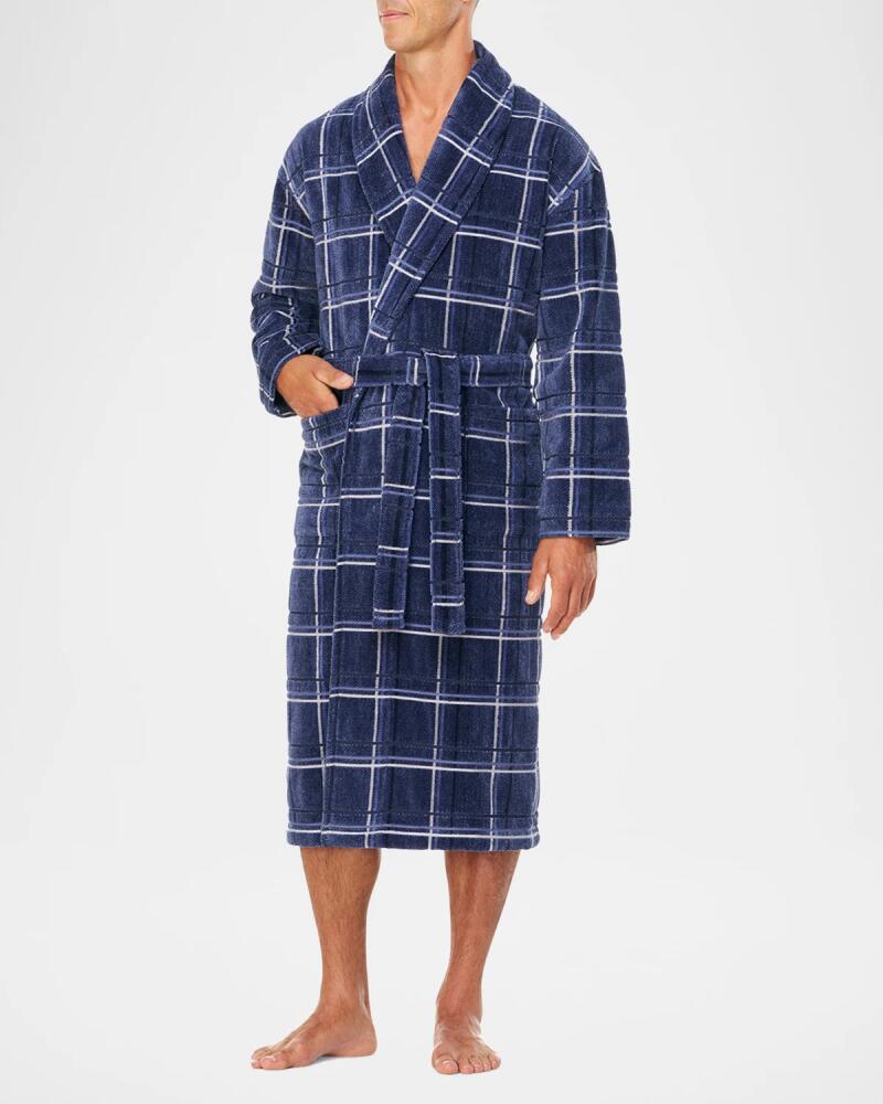 Majestic International Men's Terry Velour Shawl Robe Cover