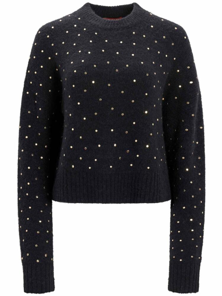 Altuzarra Nock stud-embellished jumper - Black Cover