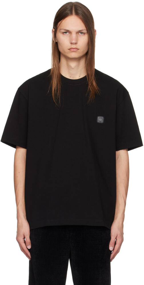 Solid Homme Black 'Quantum' T-Shirt Cover