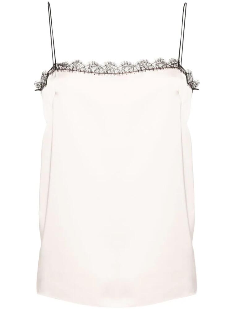 Philosophy Di Lorenzo Serafini floral-lace tank top - Pink Cover