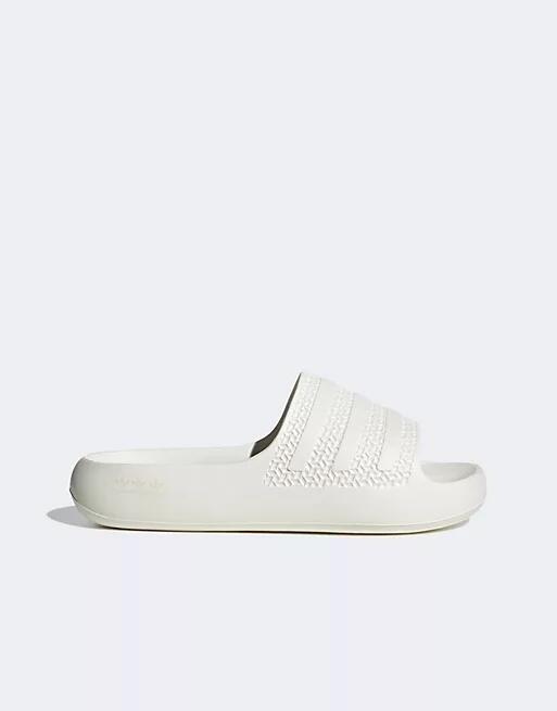 adidas Originals Adilette Ayoon sliders in white Cover