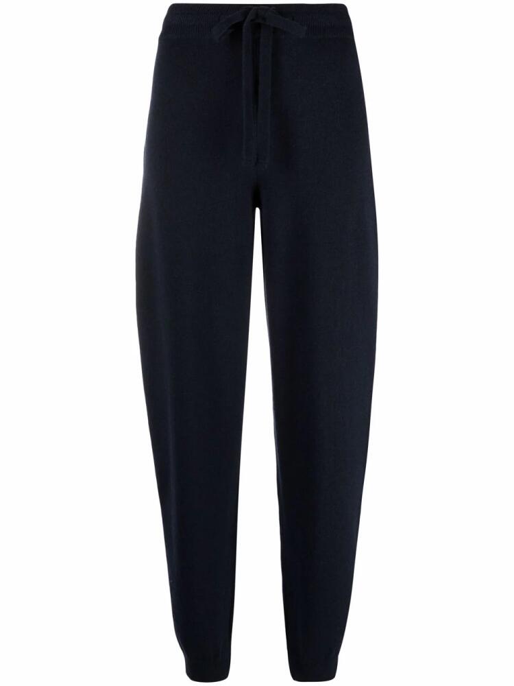 Nanushka Ylia knitted track pants - Blue Cover