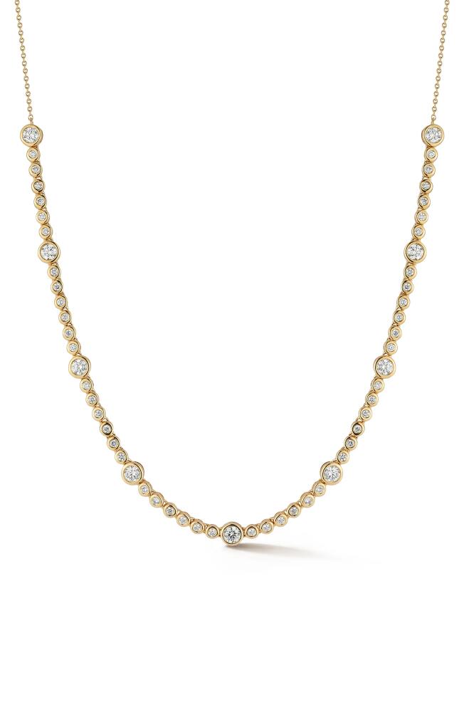 Dana Rebecca Designs Lulu Jack Diamond Bezel Frontal Necklace in Yellow Gold Cover