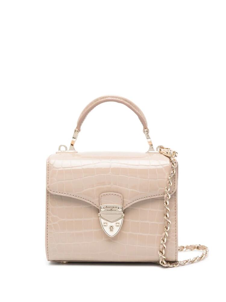 Aspinal Of London mini Mayfair top-handle bag - Neutrals Cover