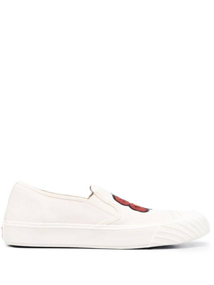 Kenzo Kenzoschool slip-on sneakers - Neutrals Cover