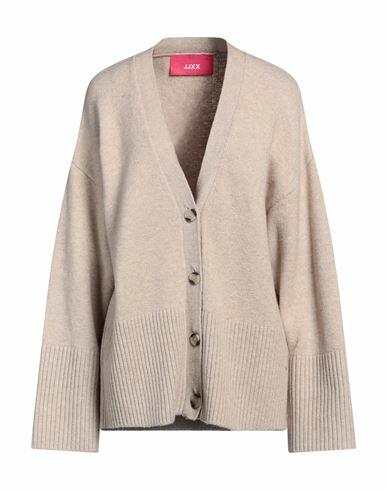 Jjxx By Jack & Jones Woman Cardigan Beige Recycled polyester, Nylon, Wool, Elastane Cover