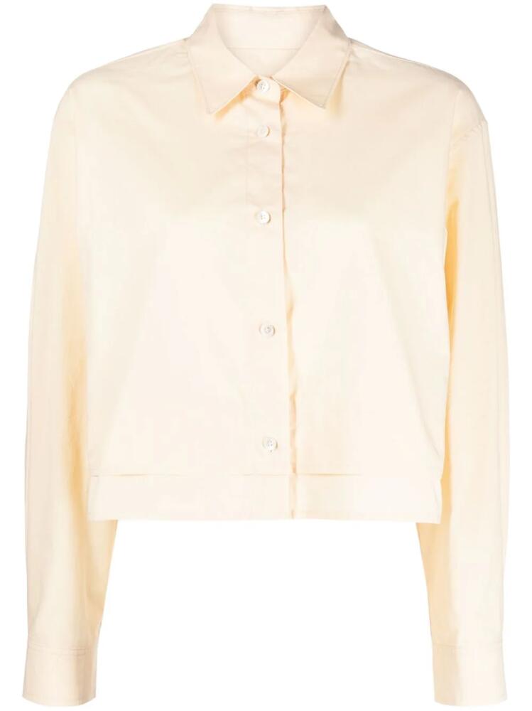 STUDIO TOMBOY layered-effect long-sleeve shirt - Yellow Cover