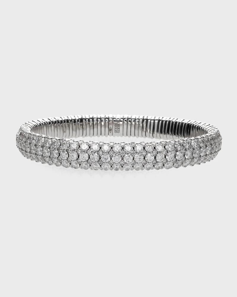 Roberto Demeglio White Gold Diamond Giotto Stretch Bracelet Cover