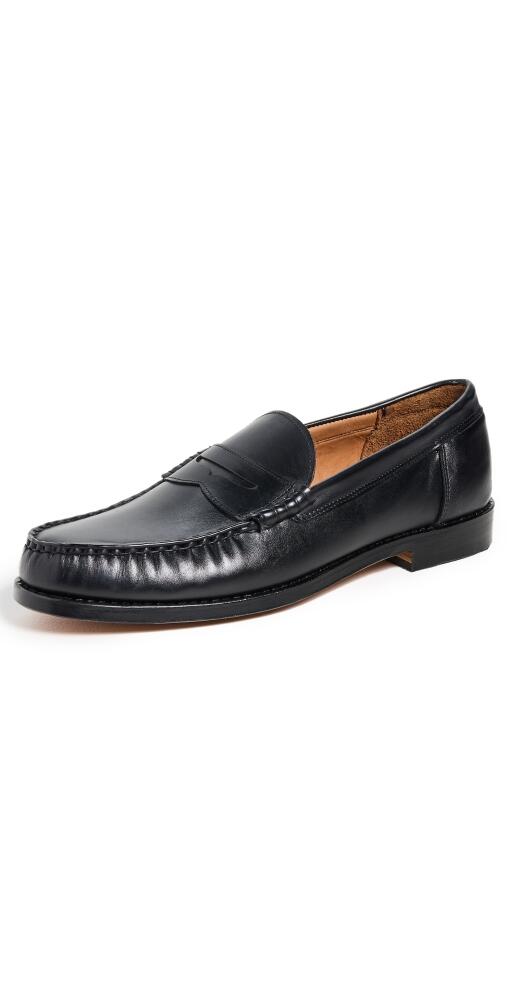 Allen Edmonds Newman Penny Loafers Black 001 Cover