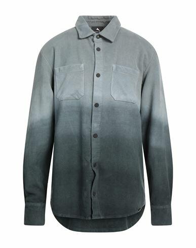 Mauna Kea Man Shirt Grey Cotton Cover