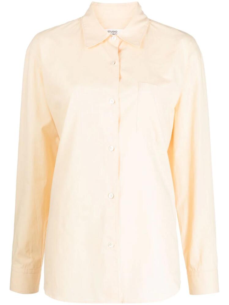 STUDIO TOMBOY long-sleeve cotton shirt - Neutrals Cover