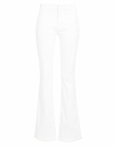 Silvian Heach Woman Pants White Cotton, Elastane Cover