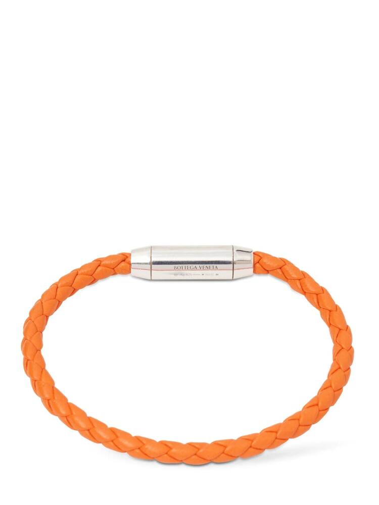 BOTTEGA VENETA Braid Leather Bracelet Cover