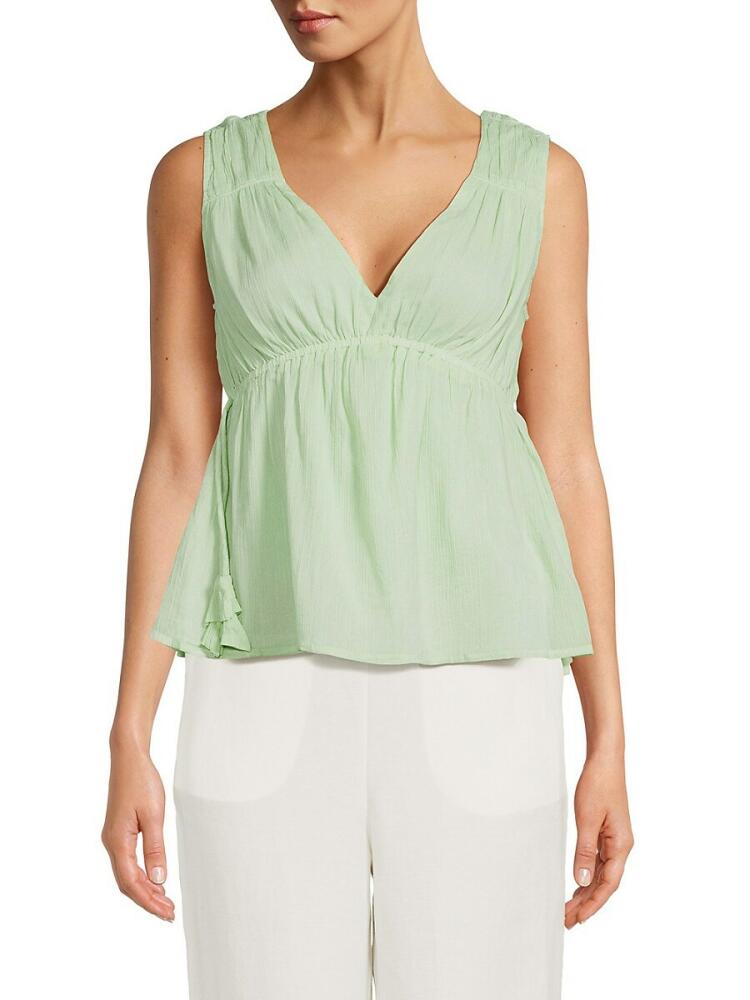 Joie Women's Lytle Cinched Top - Pastel Green Cover