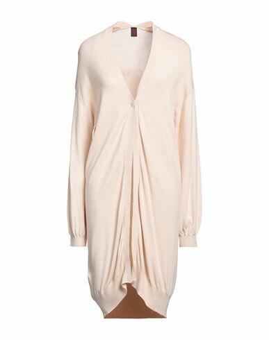 Stefanel Woman Cardigan Beige Viscose, Wool, Polyamide, Elastane Cover