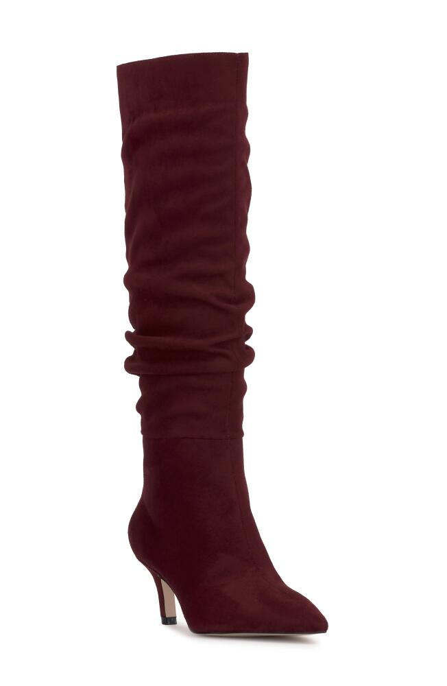 Jessica Simpson Naevy Pointed Toe Knee High Boot in Dark Cherry Cover