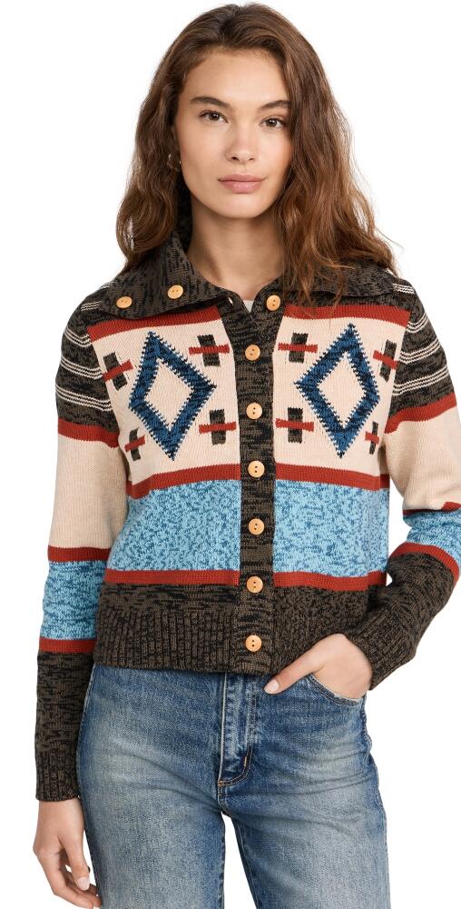 THE GREAT. The Southwest Cardigan Americana Multi Cover