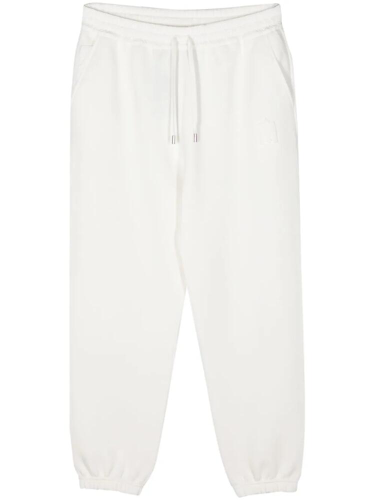 Mackage logo-flocked jersey trousers - White Cover