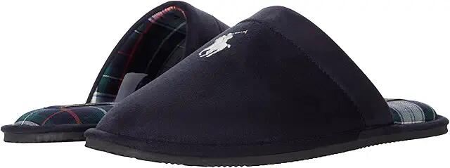 Polo Ralph Lauren Klarence Scuff Slipper (Navy) Men's Shoes Cover