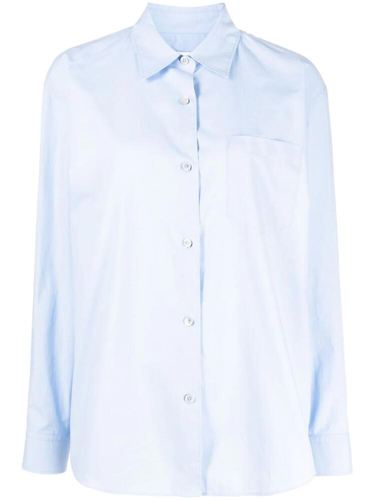 STUDIO TOMBOY long-sleeve cotton shirt - Blue Cover