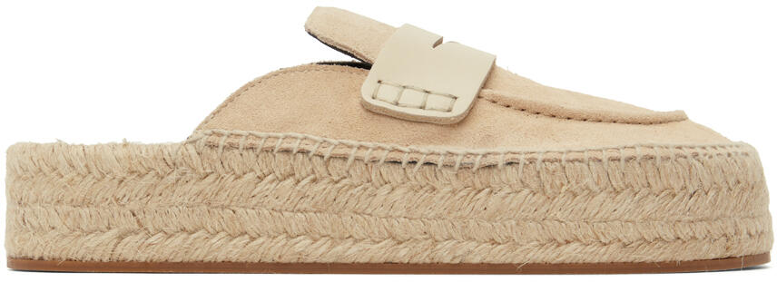 JW Anderson Beige Suede Espadrilles Cover