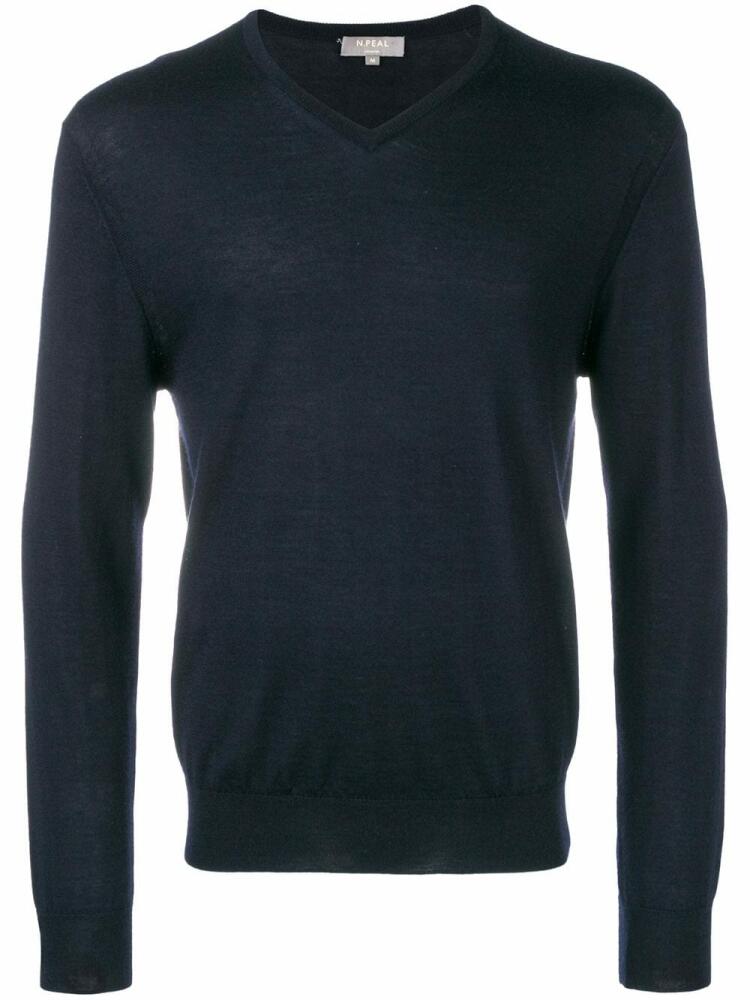 N.Peal The Conduit fine gauge sweater - Blue Cover