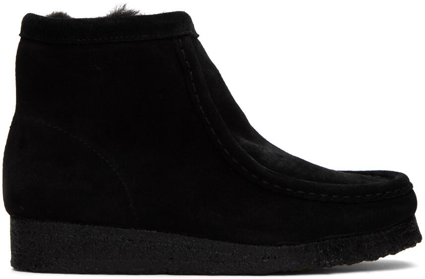 Clarks Originals Black Wallabee Hi Boots Cover