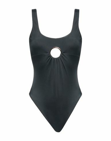 Versace Woman One-piece swimsuit Black Polyamide, Elastane Cover