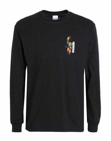 Ripndip Ryu Ls Man T-shirt Black Cotton Cover