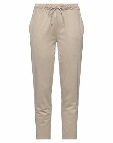 D. exterior Woman Pants Dove grey Polyester, Elastane Cover