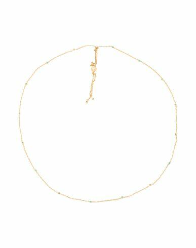 Bottega Veneta Woman Necklace Gold Metal Cover