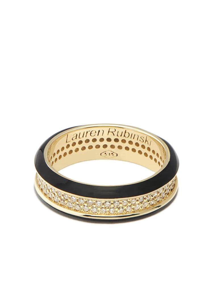 Lauren Rubinski 14kt yellow gold diamond ring Cover