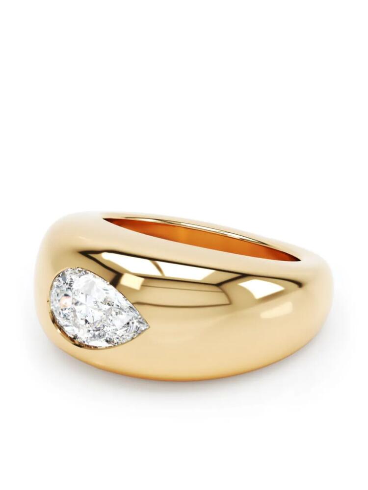 LOEV 18kt recycled yellow gold Curve diamond ring Cover