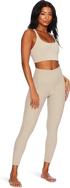 Beach Riot Ayla Leggings (Taupe) Women's Casual Pants Cover